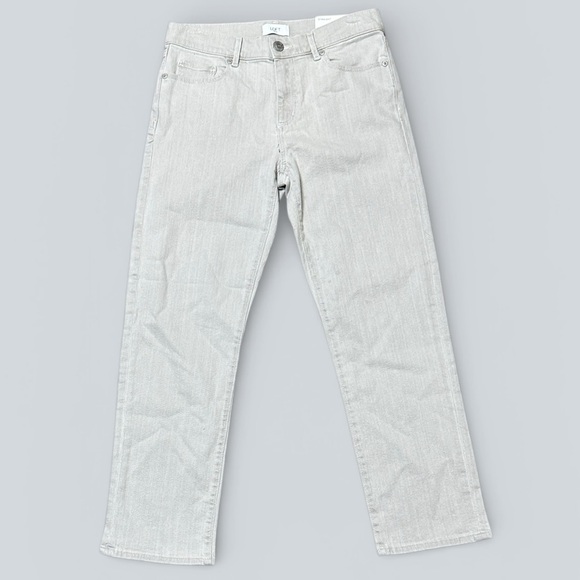 LOFT Denim - NWT LOFT Gray Straight Mid-Rise Jeans